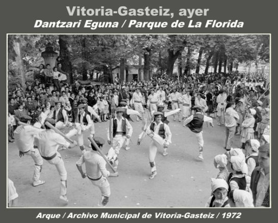 Así fue el Dantzari Eguna de Vitoria en 1972: vídeo y fotos
