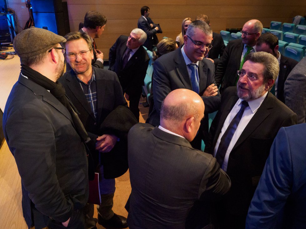Martiño Noriega, Javier Vence, Paco Vélez, Santiago Villanueva y Jordi Jordà Martiño Noriega, Javier Vence, Paco Vélez, Santiago Villanueva y Jordi Jordà