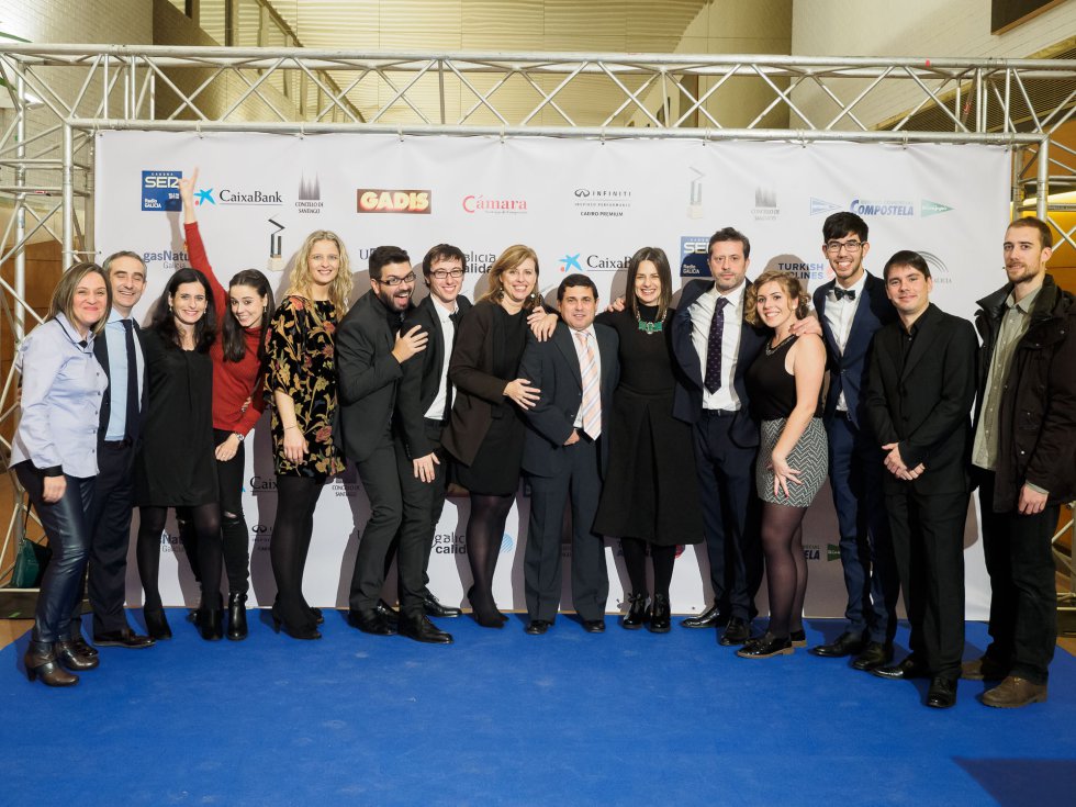 Parte del equipo de Radio Galicia Parte del equipo de Radio Galicia