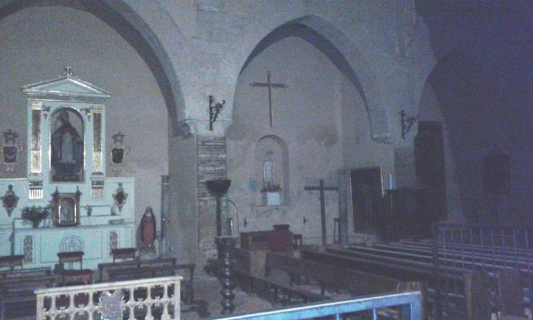 Aspecto actual del interior de la iglesia de San Nicolás