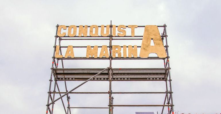 "Conquista La Marina" es el lema que reúne todas las acciones promovidas por el ayuntamiento de Sanse para recuperar este espacio verde