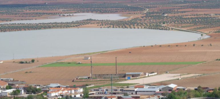 Foto de Presa del Tablillas en Hinojosas de Calatrava, Ciudad Real