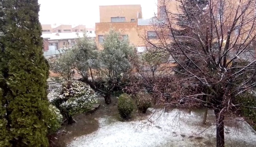 Nieve en Barbastro Nieve en Barbastro