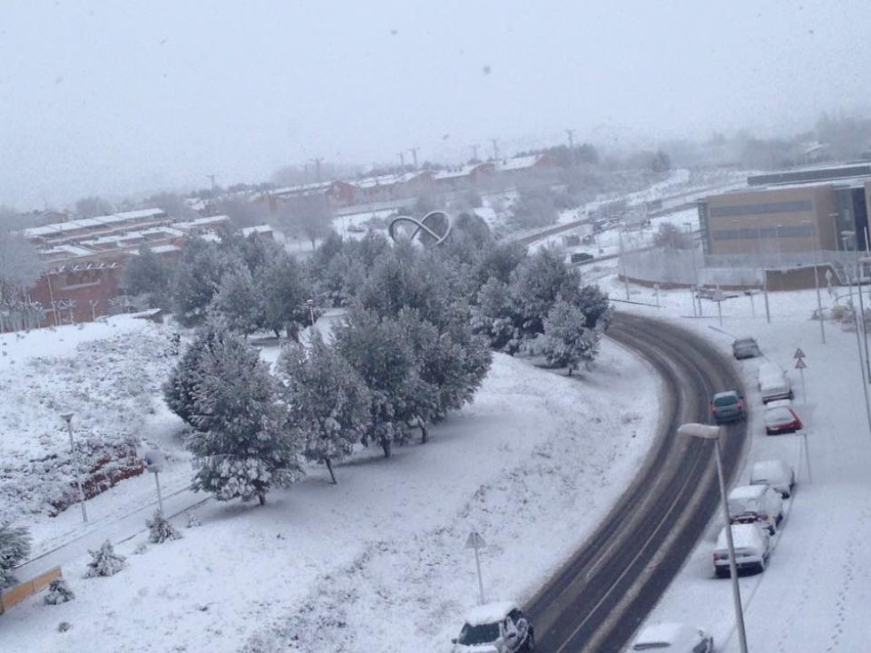 Teruel bajo cero y bajo la nieve Teruel bajo cero y bajo la nieve