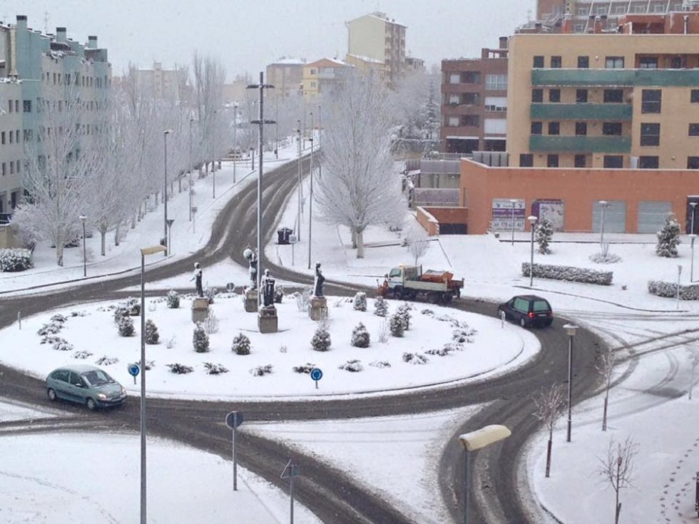 Teruel ha amanecido de blanco Teruel ha amanecido de blanco