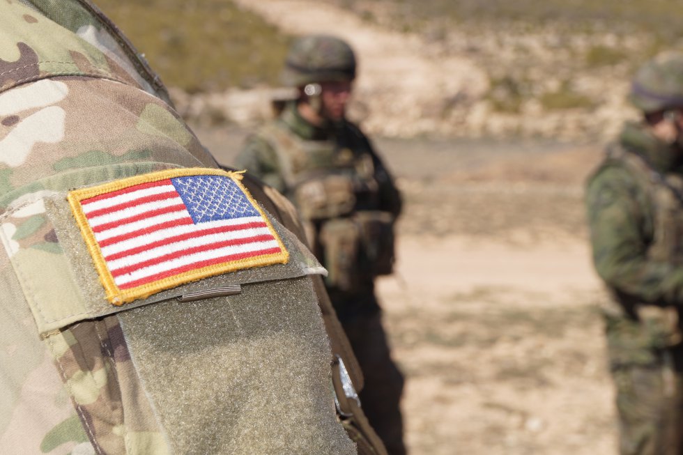 En el ejercicio ha participado el 1/503 Batallón de la 173 Airbone Brigade del US Army En el ejercicio ha participado el 1/503 Batallón de la 173 Airbone Brigade del US Army