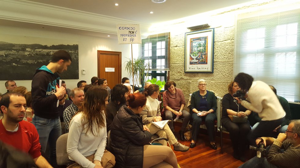 El pleno de Cerdedo en imágenes El pleno de Cerdedo en imágenes