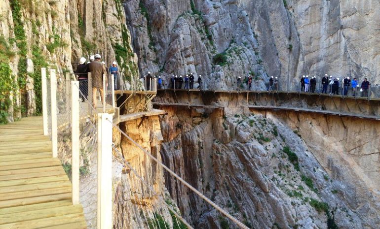 Málaga turismo: El Caminito del Rey reabrirá el 22 de abril y proyecta inversiones por siete millones