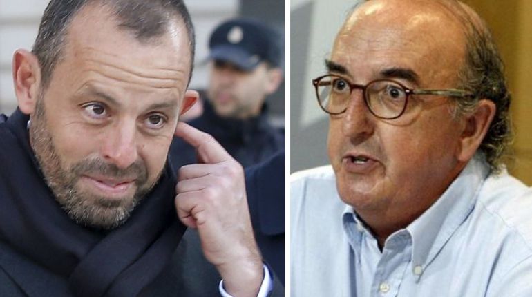 Sandro Rosell y Jaume Roures