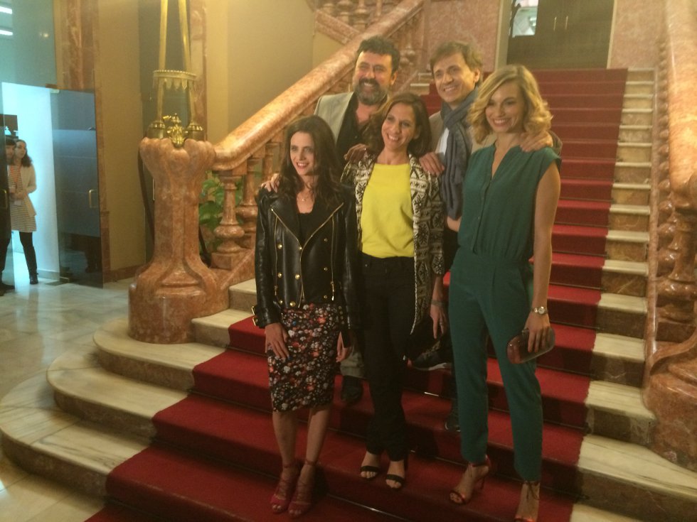 José Mota, Malena Alterio, Norma Ruiz y Macarena Gómez en el Museo Municipal de Albacete José Mota, Malena Alterio, Norma Ruiz y Macarena Gómez en el Museo Municipal de Albacete