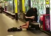 Sexo en el metro