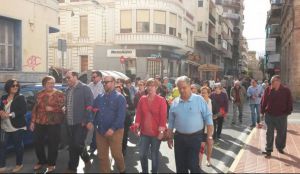 Marcha organizada por el PSOE