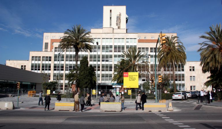 Façana de l'Hospital Joan XXIII de Tarragona. 