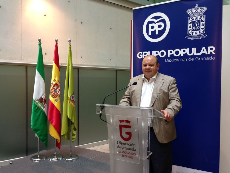 El portavoz del Partido Popular en la Diputación, José Antonio Robles