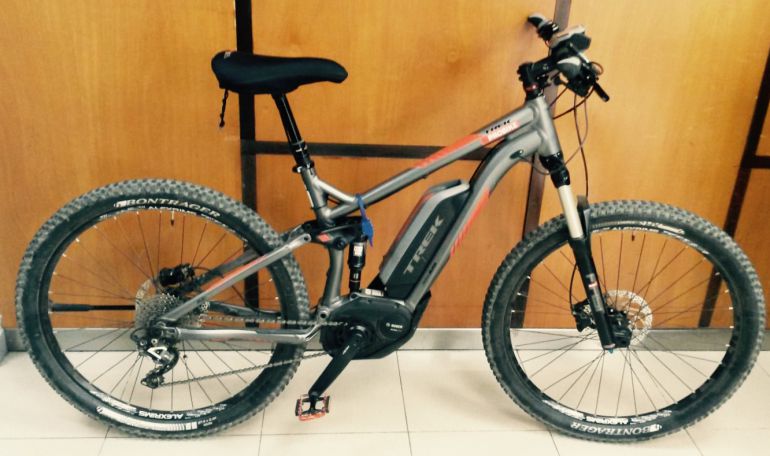 La bicicleta, valorada en uns 4.000€, que ahir va recuperar la Guàrdia Urbana de Barcelona