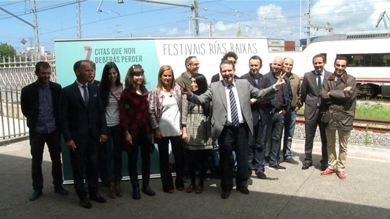 El tren Vigo Oporto realizará el próximo sábado un viaje especial cargado de música