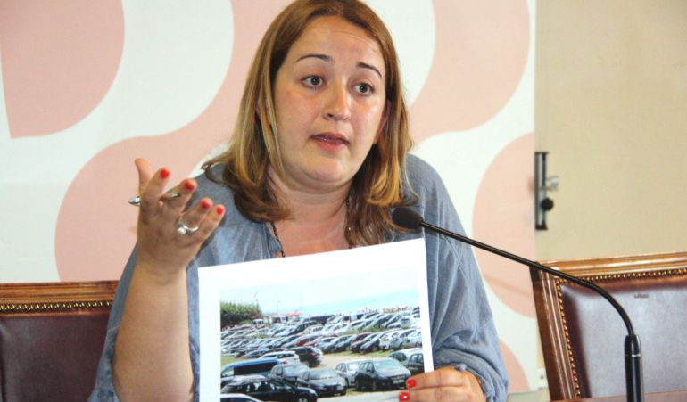 La regidora de Medi Ambient i Neteja de l'Ajuntament de Tarragona, Ivana Martínez. 