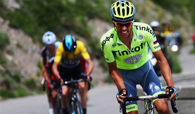 Alberto Contador lo intentó en repetidas ocasiones en la subida a Superdevoluy