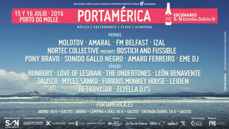 Portámerica regresa a Nigrán el próximo 15 y 16 de julio