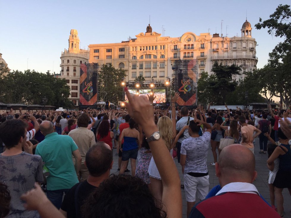 Así fue el concierto #Los50de40 en Valencia Así fue el concierto #Los50de40 en Valencia