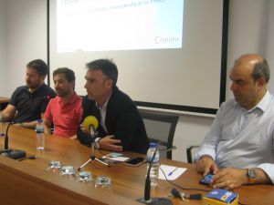 El presidente de BierzoPyme, Angel Rodríguez, presenta la conferencia