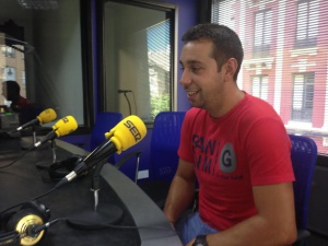 Aitor Sánchez, presidente de la Junta Vecinal en Radio León