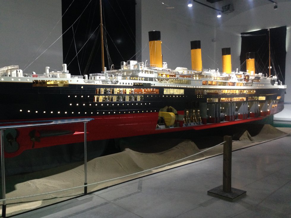 La mayor maqueta del mundo del 'Titanic' La mayor maqueta del mundo del 'Titanic'