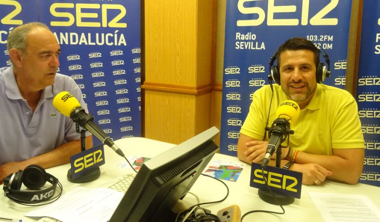 Pedro Preciado y Victor Joaquín Quintero en Sevilla Pueblo aPueblo