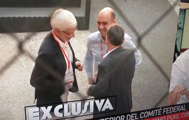 Joan Lerma, Gabriel Echávarri y Ximo Puig 