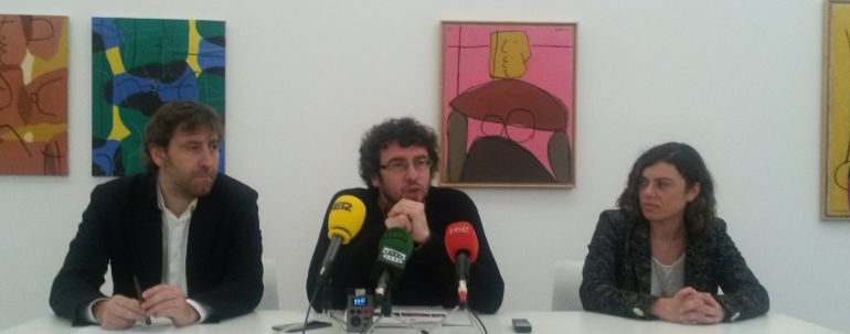 David Barro con José Manuel Sande