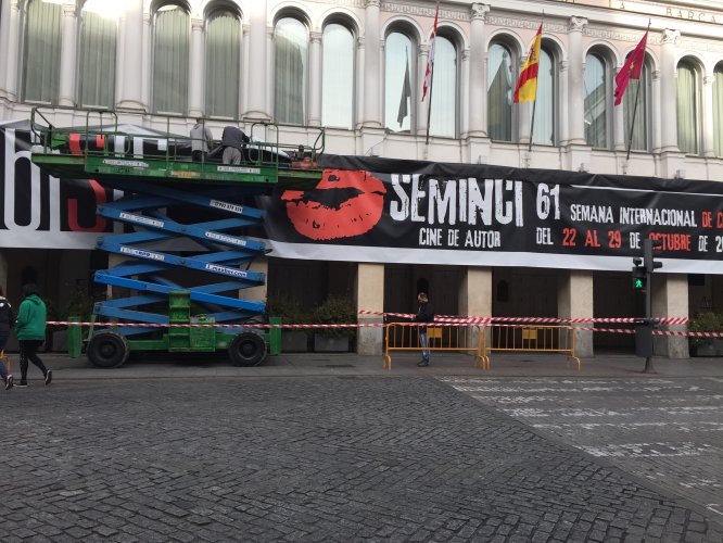 Los preparativos para la Seminci avanzan a buen ritmo Los preparativos para la Seminci avanzan a buen ritmo