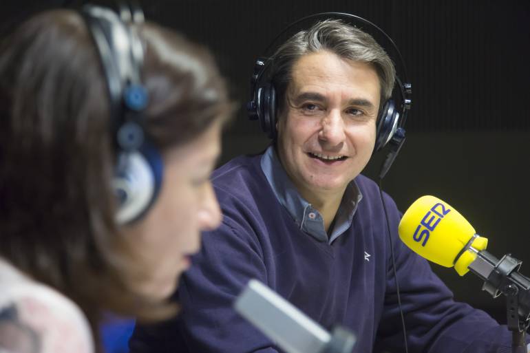 Fernando López de Modestia Aparte durante la entrevista en Hoy por Hoy Madrid