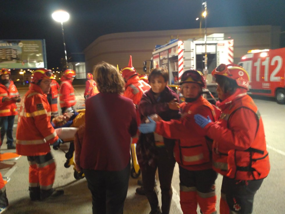 Simulacro atentado terrorista en La Morea Simulacro atentado terrorista en La Morea