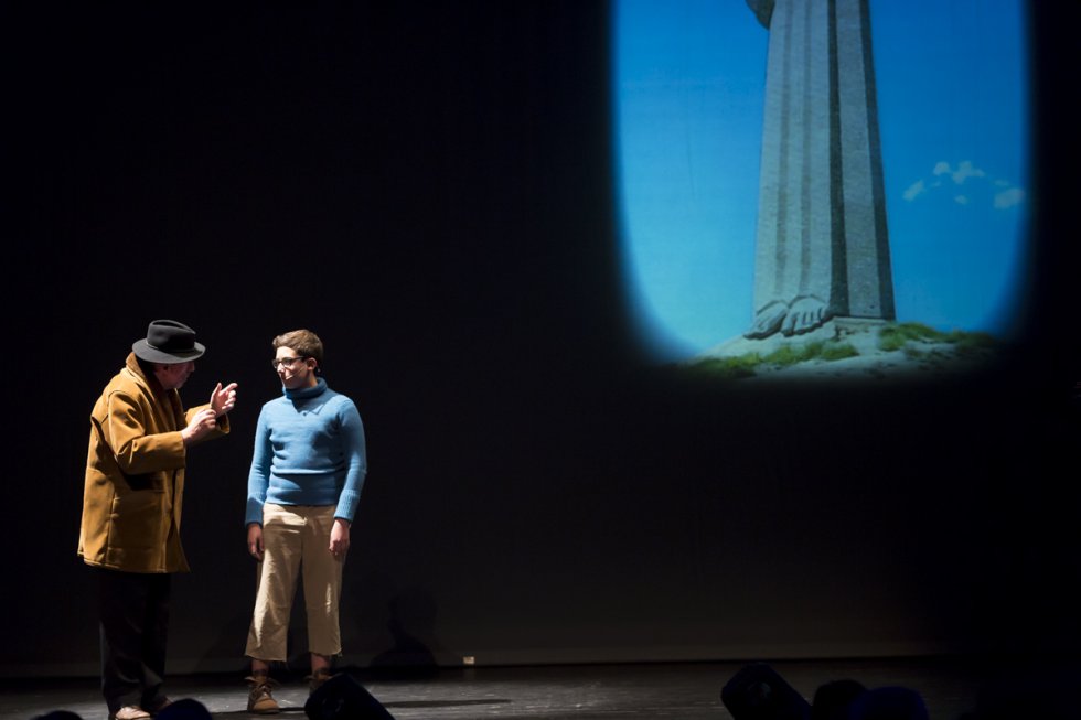 Teatro del Limbo se encargó de guiarnos en un recorrido sobre la historia de la creación del Cristo del Otero Teatro del Limbo se encargó de guiarnos en un recorrido sobre la historia de la creación del Cristo del Otero
