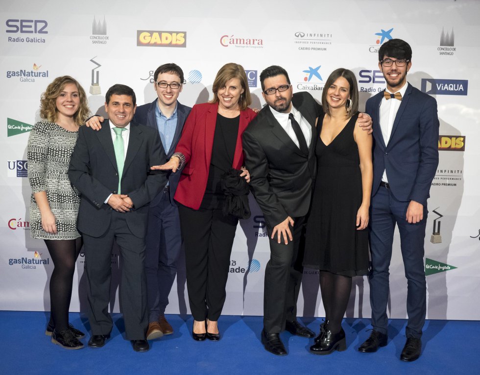 Equipo de redacción de Radio Galicia en el photocall Equipo de redacción de Radio Galicia en el photocall