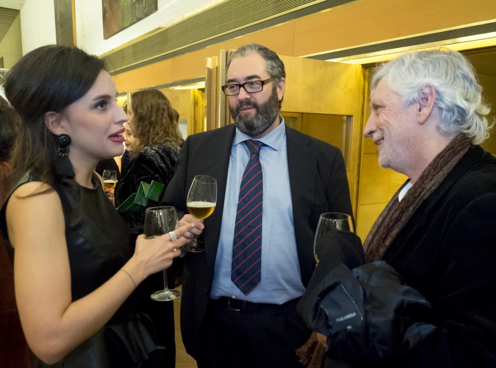 El director de la Cadena SER, Antonio H. Rodicio con el decano de jornalismo, Xose´Ramon Pousa El director de la Cadena SER, Antonio H. Rodicio con el decano de jornalismo, Xose´Ramon Pousa
