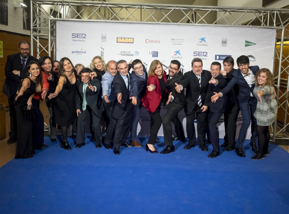 Gran parte del equipo de Radio Galicia Gran parte del equipo de Radio Galicia