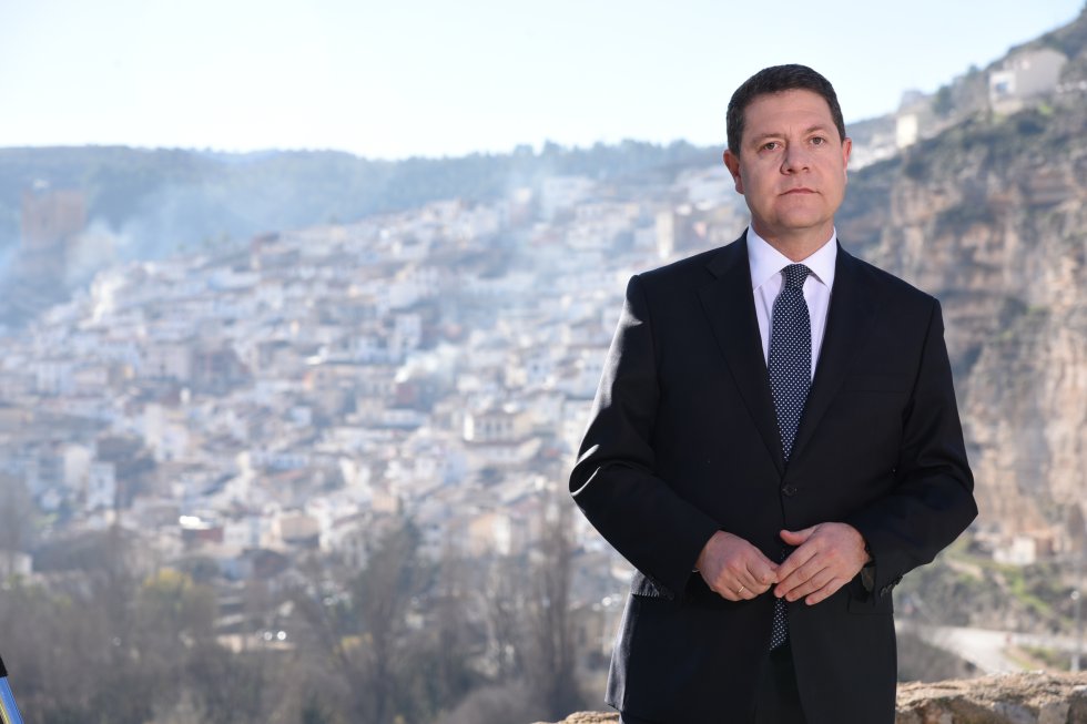 Las imágenes del mensaje de Año Nuevo del presidente Page en Jorquera y Alcalá del Júcar Las imágenes del mensaje de Año Nuevo del presidente Page en Jorquera y Alcalá del Júcar