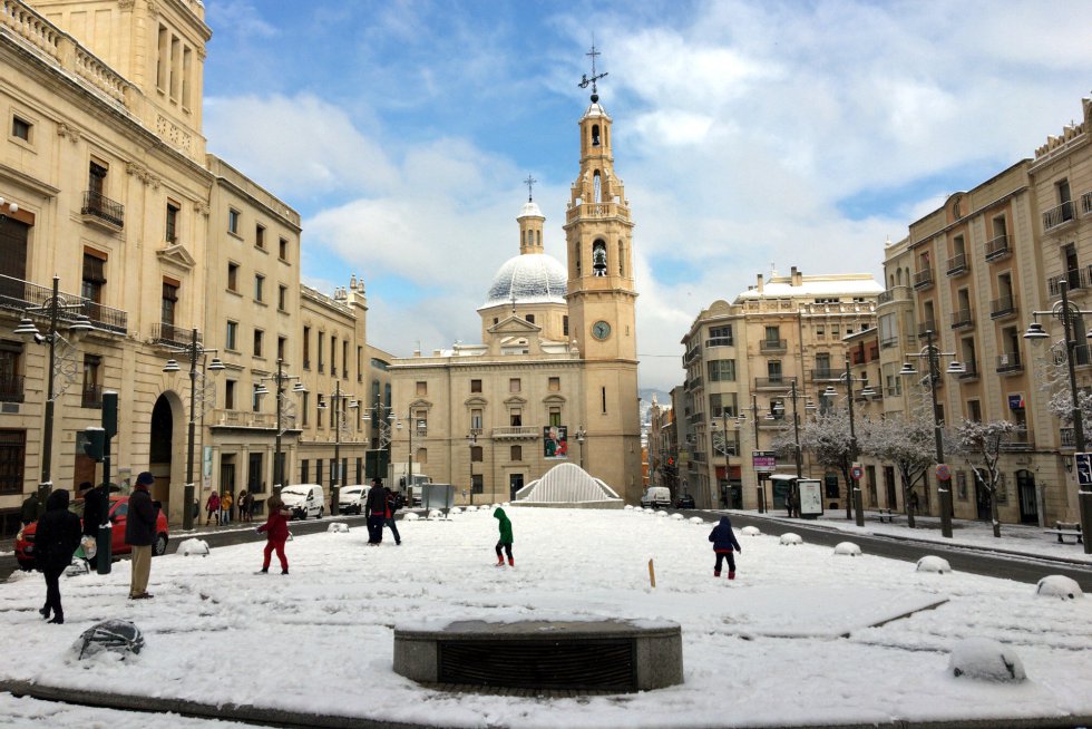 Centro de la ciudad de Alcoi. Centro de la ciudad de Alcoi.