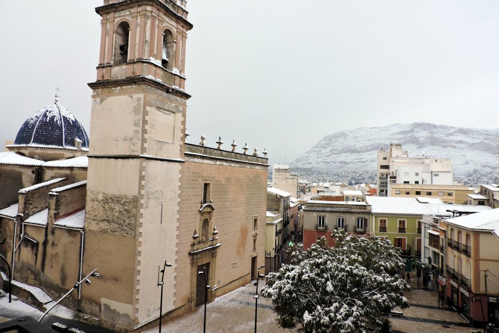 Centre de la ciudad de Dénia. Centre de la ciudad de Dénia.