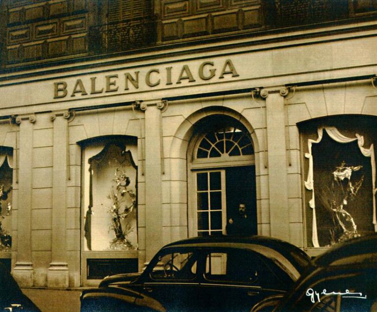 Imagen de archivo de una de las tiendas de Cristóbal Balenciaga.