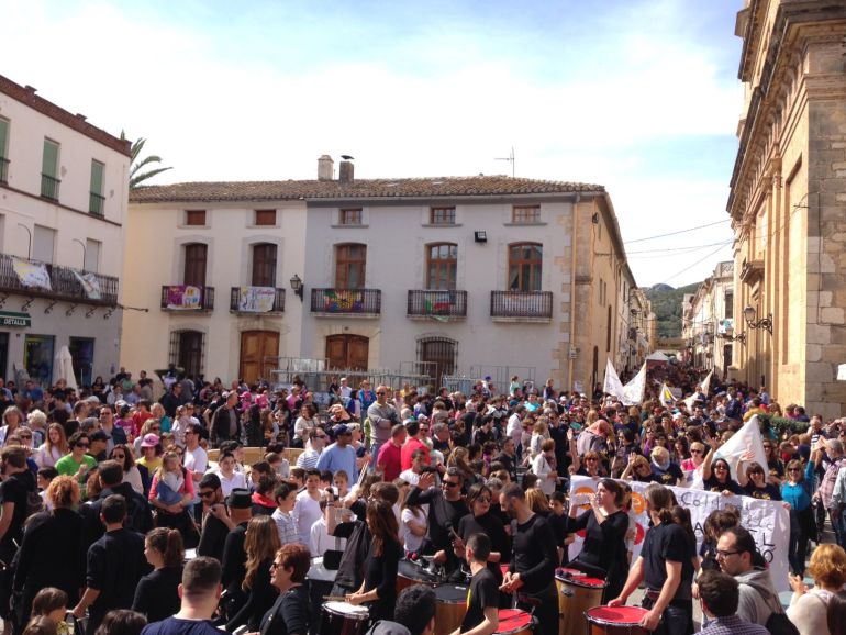 Trobada d'Escoles en Valencià celebrada en Xaló.