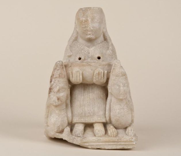 Diosa de Galera. Estatuilla fenicia encontrada en la necrópolis de la antigua ciudad ibérica de Tútugi, en Galera (Granada)