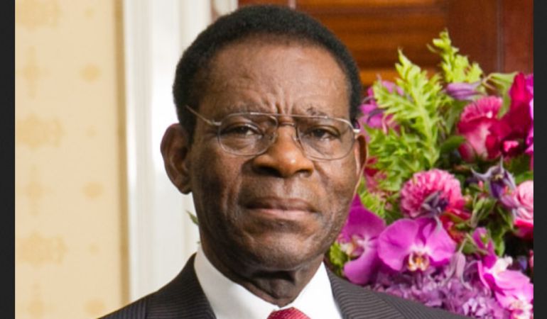 El dictador guineano Teodoro Obiang, en una imagen de archivo