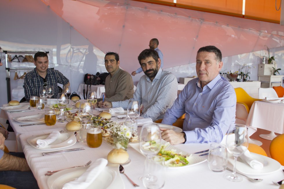Jorge Fernández-Caro, Andrés Egea, José A. Vera y Xavi Juliá (Foto: Pascu Méndez) Jorge Fernández-Caro, Andrés Egea, José A. Vera y Xavi Juliá (Foto: Pascu Méndez)
