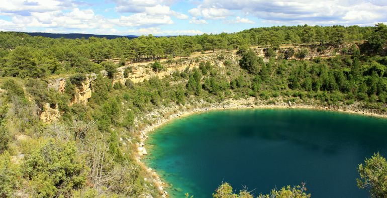 En todo el complejo de Cañada del Hoyo hay hasta siete lagunas.