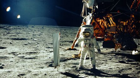 González Pintado vivió la aventura en directo del aterrizaje del Apolo XI en la luna y sus complicaciones