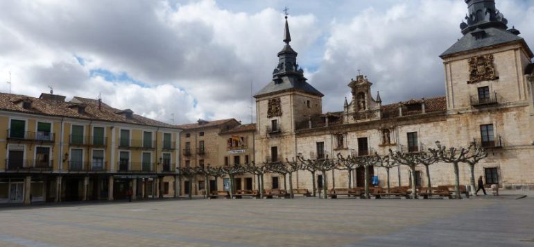 Plaza Mayor de El Burgo de Osma.