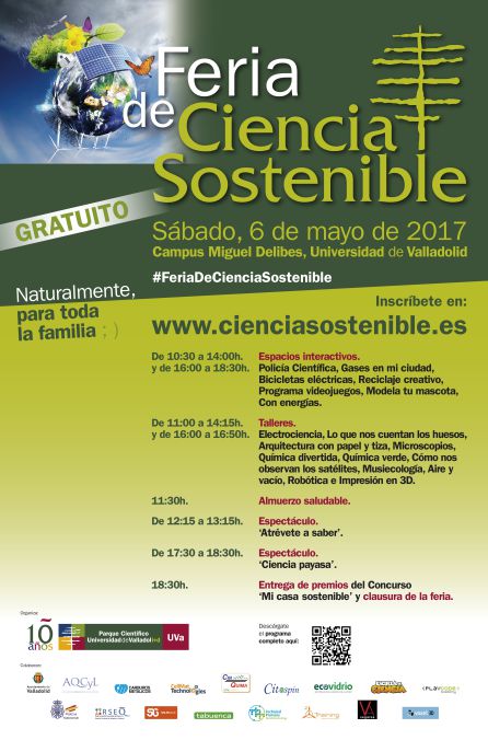 Cartel de la Feria de Ciencia Sostenible