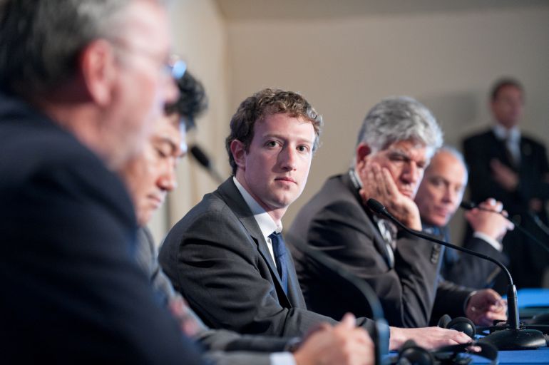 Foto de archivo (2011) de Mark Zuckerberg, fundador de Facebook
